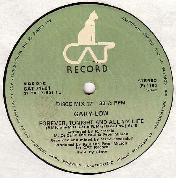 Gary Low - Forever, Tonight And All My Life - Image 3
