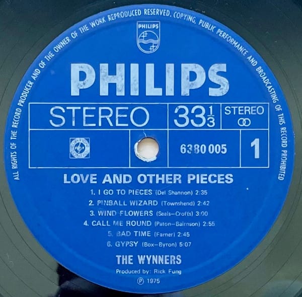 Wynners - Love And Other Pieces - Image 3