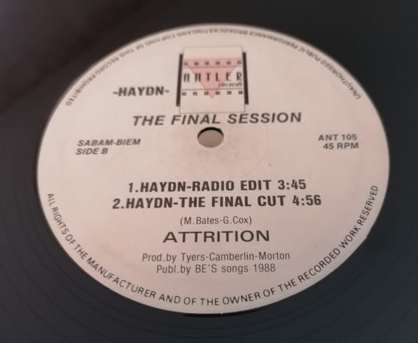 Attrition - Haydn (The Final Session) - Image 2